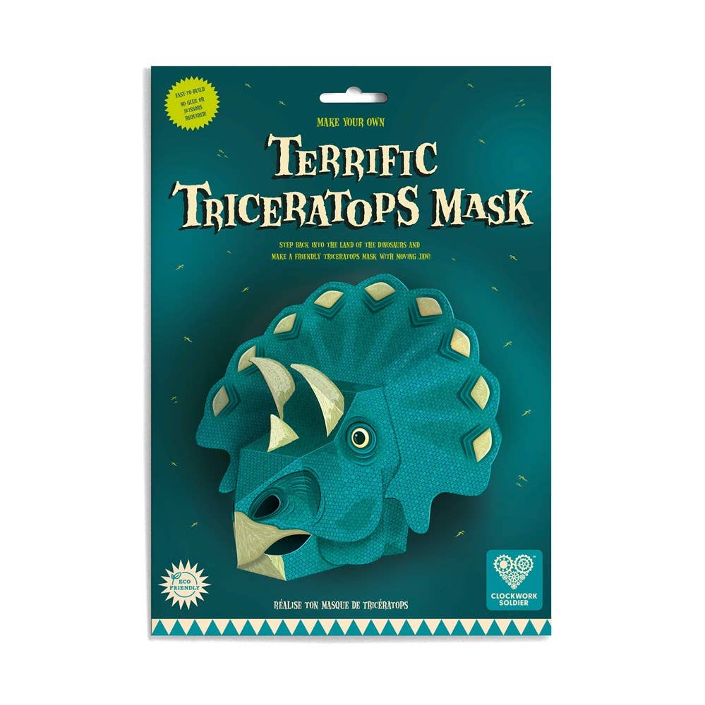 Make Your Own Triceratops Mask – Natural Resources: Pregnancy + Parenting