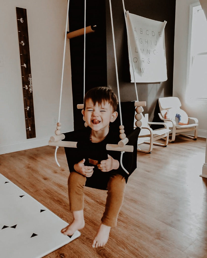 Indoor Baby/Child Swing - Peppercorn