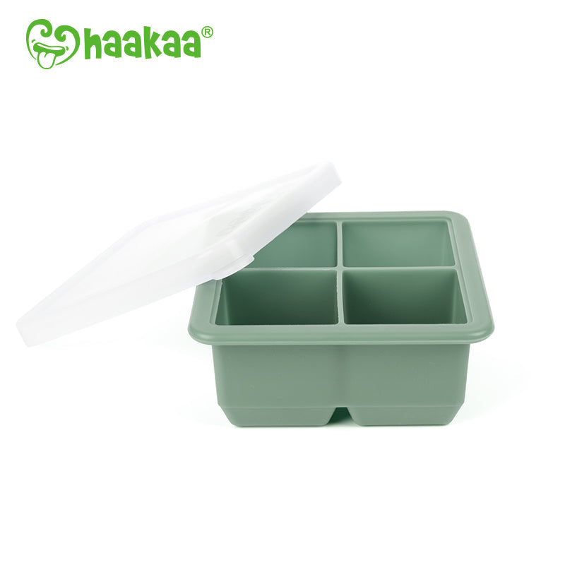 3/10cup Silicone Freezer Tray With Lid 2 Pack Square Food Freezing Container  Mak