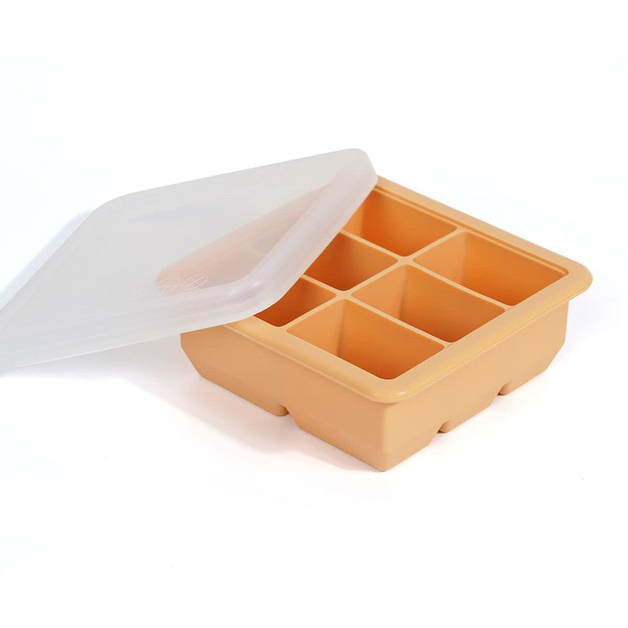Ice Cube Tray Lid With 2 Trays, Large Square And Second Hand Deep